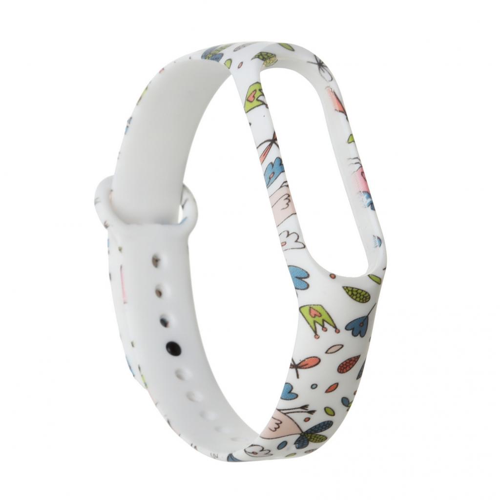 Ремінець до фітнес браслета Armorstandart для Xiaomi Mi Band 4/3 Birds (ARM52064) - зображення 1