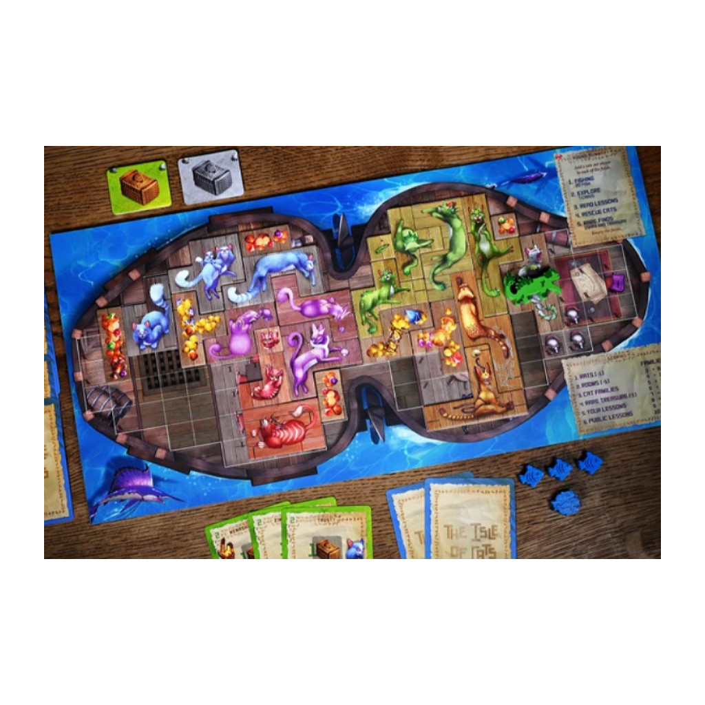 Настільна гра Geekach Games Острів котів: Набір кораблів (The Isle of Cats: Boat Pack) доповнення, українська (GKCH046OKB) - зображення 2
