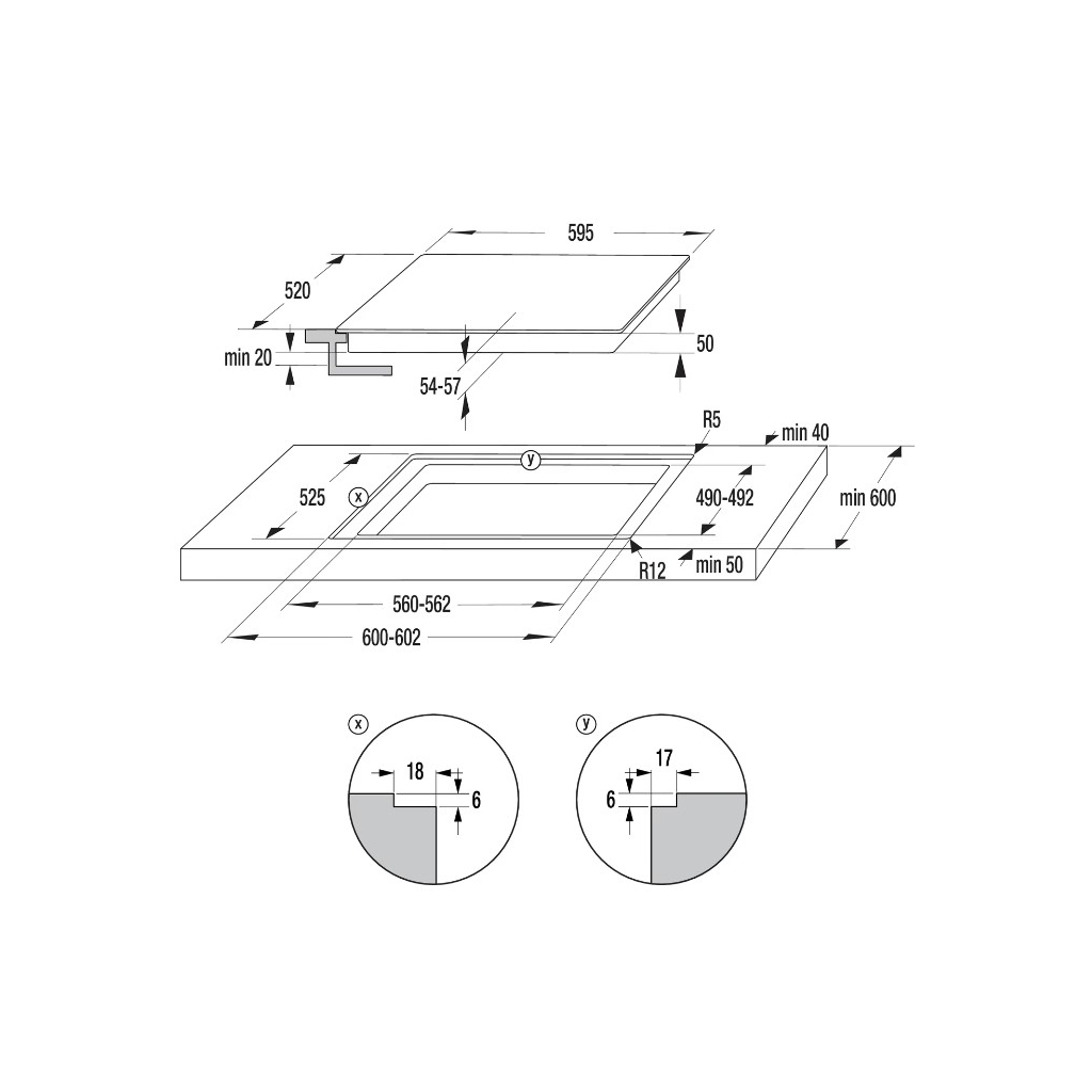 Варочна поверхня Gorenje ECT643BSC - изображение 5