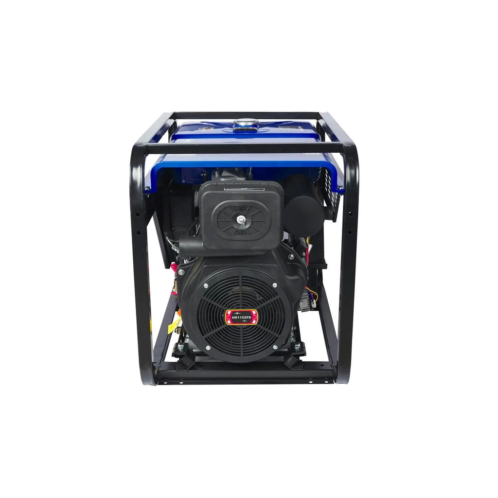 Генератор Enersol дизельний, 1-ф, 10 kW, двигун ES-110F, 3000 об/хв, вага 170 кг (SKD-10EBA) - зображення 7