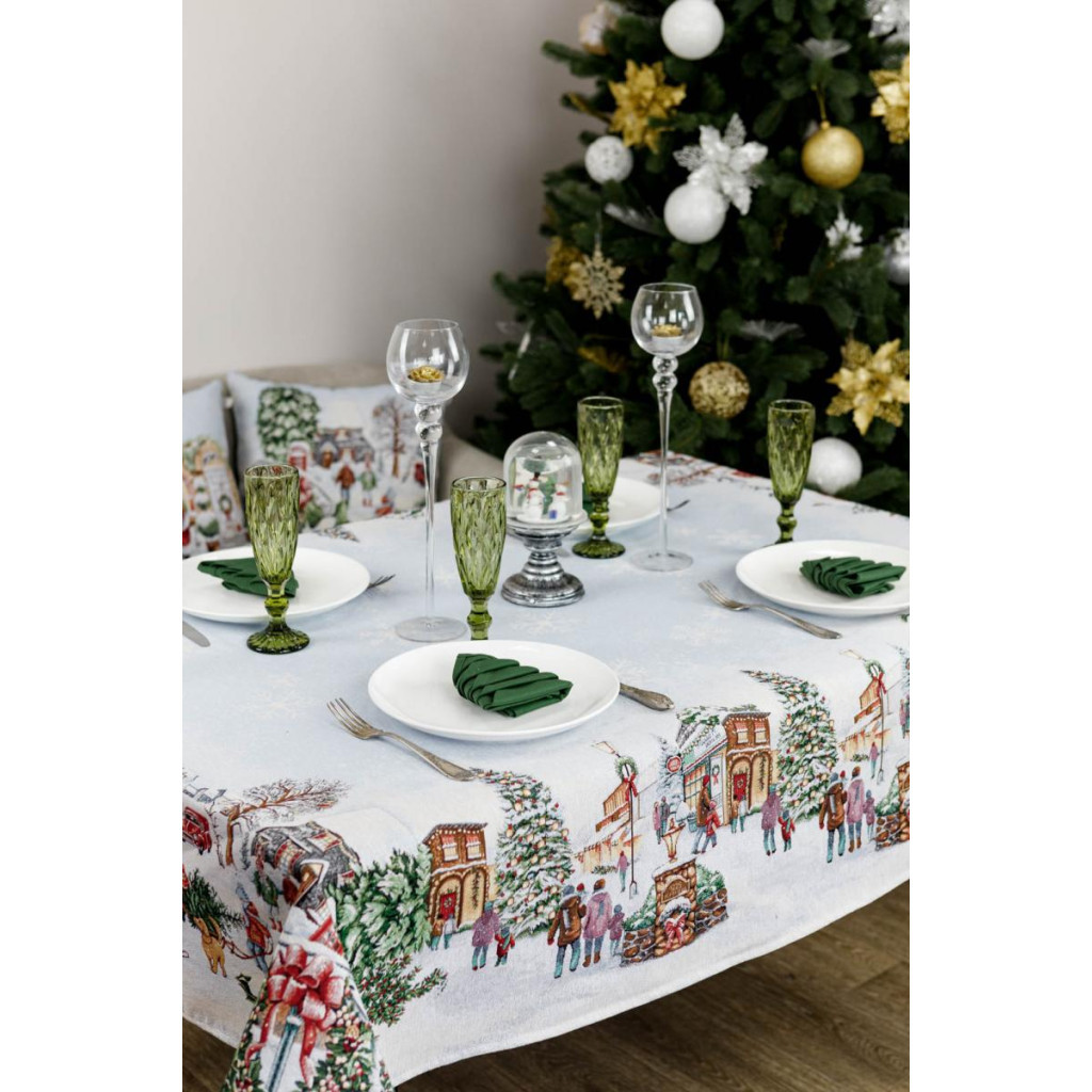 Скатертина Прованс гобеленова VILLAGE 135х350 см (4823093452855) - зображення 4