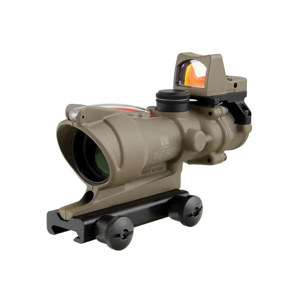 Оптичний приціл Trijicon ACOG 4x32 сітка .223 Red Chevron/RMR Type 2 3.25 MOA (TA31-D-100716) - зображення 1