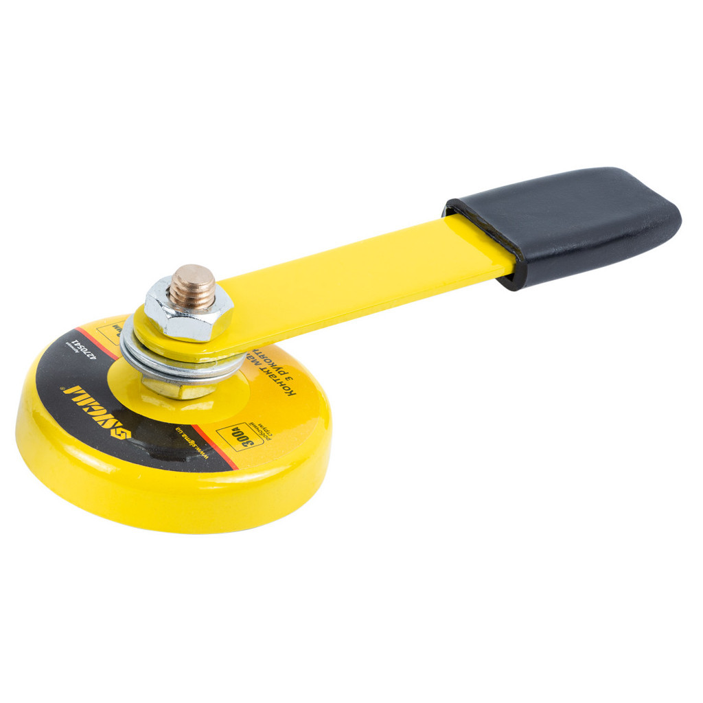 Магніт для зварювання Sigma контакт з рукояткою 50мм 300А (4270541) - изображение 2