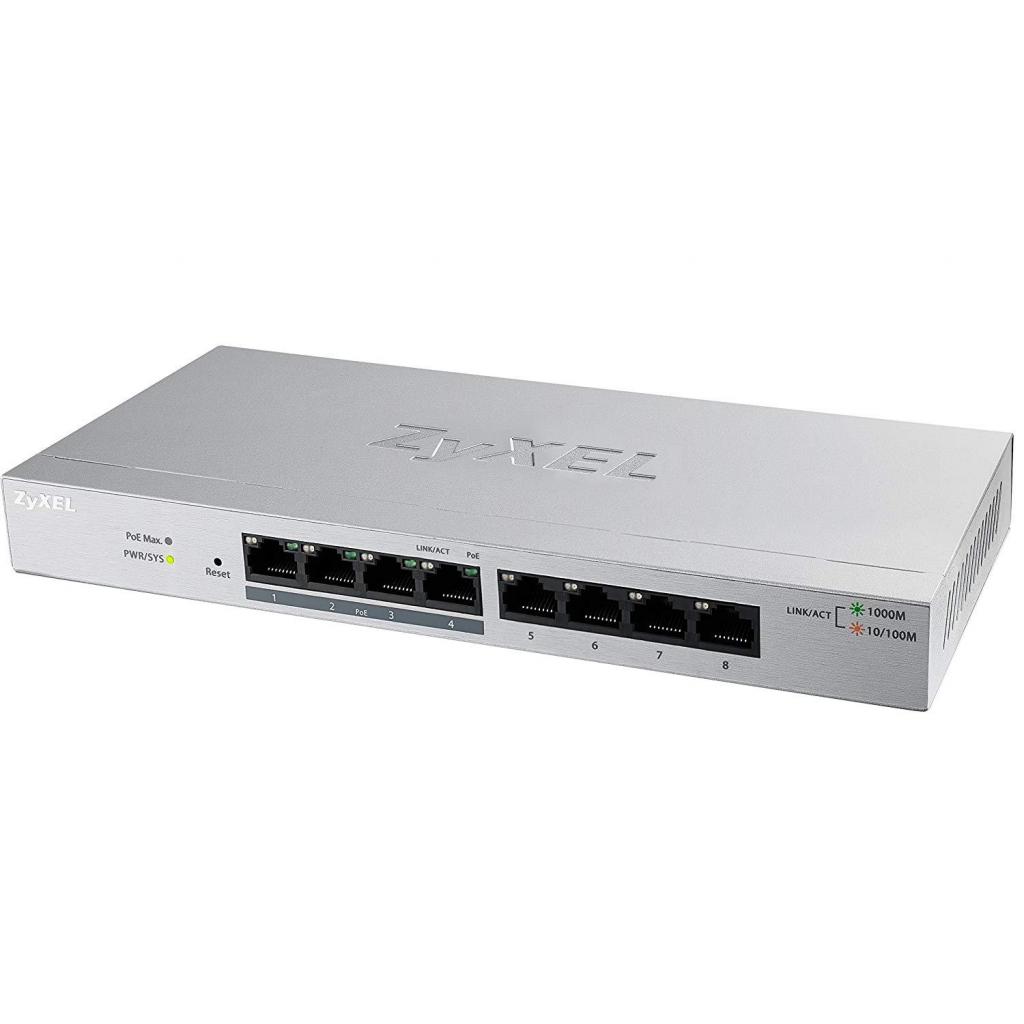 Комутатор мережевий ZyXel GS1200-8HP (GS1200-8HP-EU0101F) - зображення 1