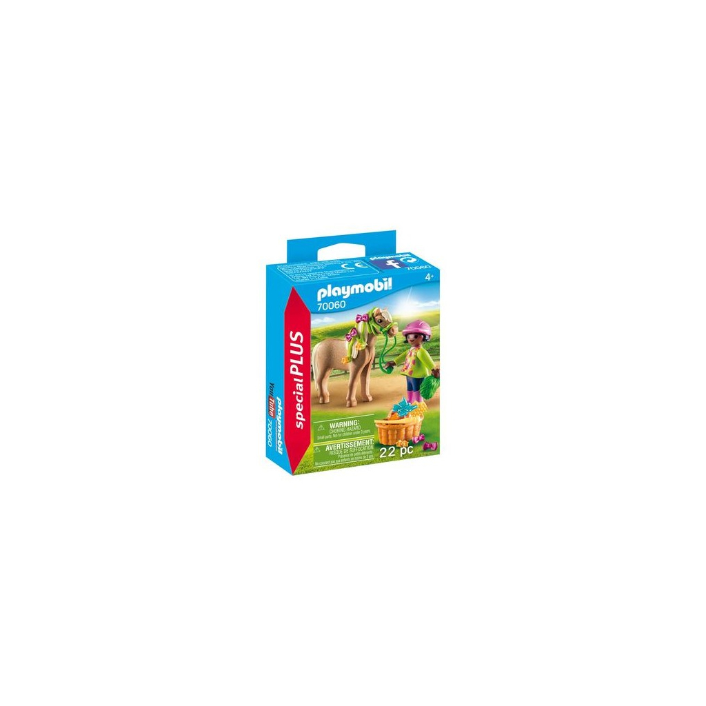 Конструктор Playmobil Special plus Дівчинка з поні (70060) - зображення 3