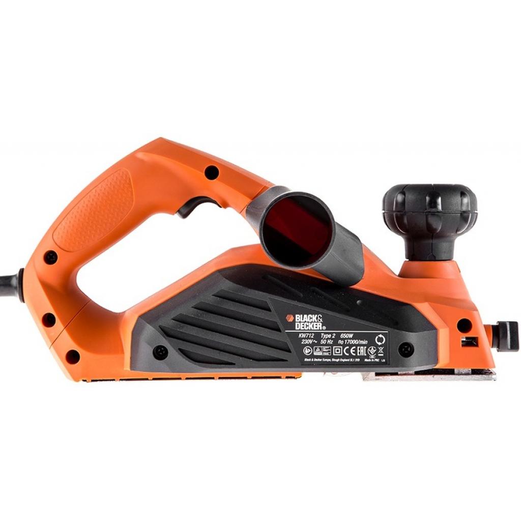 Електрорубанок Black&Decker KW712 - зображення 3