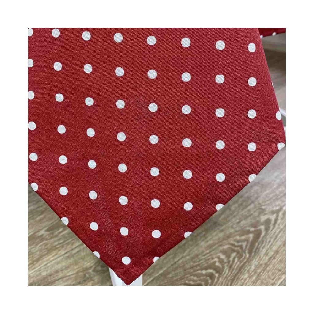 Скатертина Прованс Горох бордо180х136 (4823093430983) - зображення 2