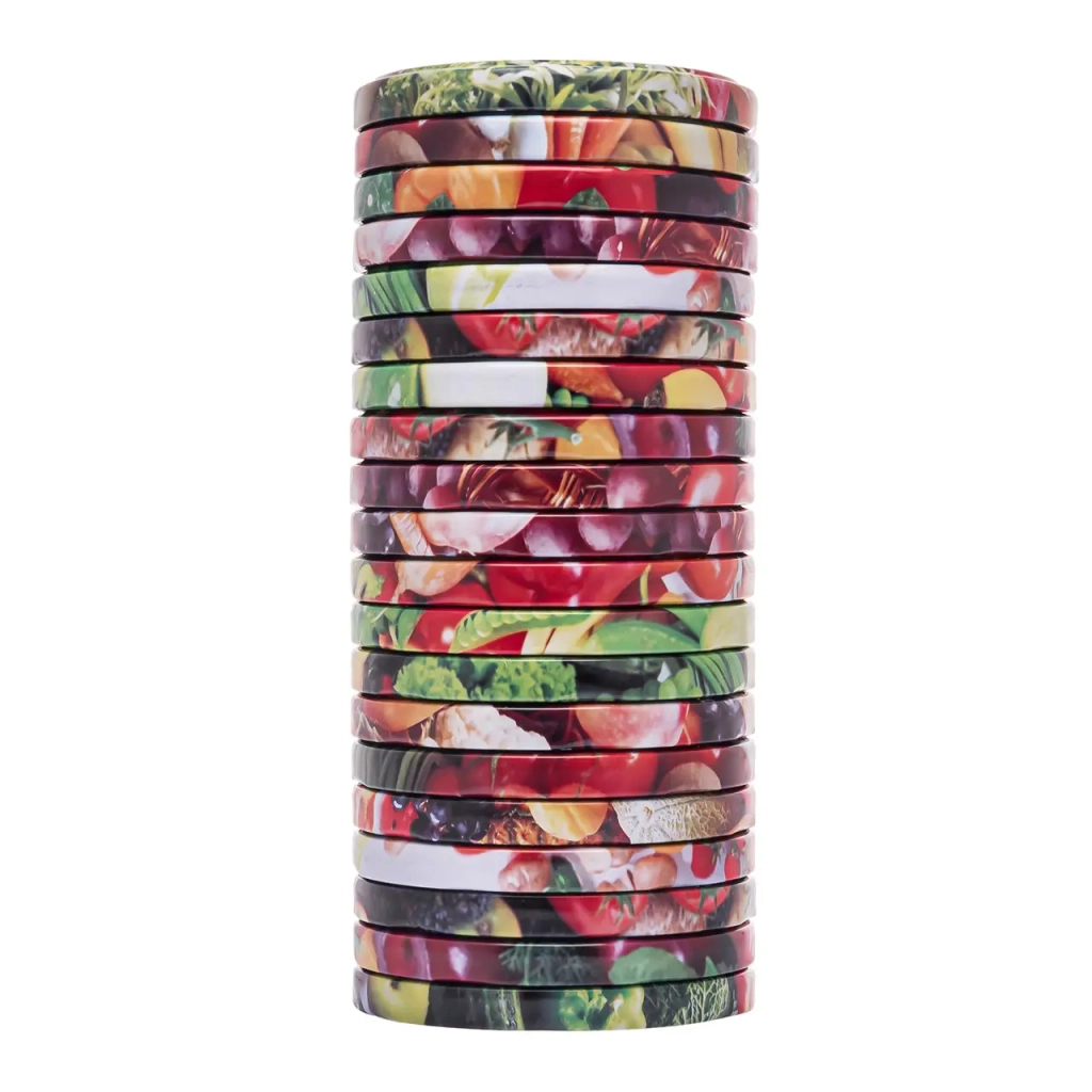 Кришка для банки Хуторянка Еліт євро Твіст Офф 20 шт (Еліт закаточна євро Твіст Офф 20 шт) - изображение 4