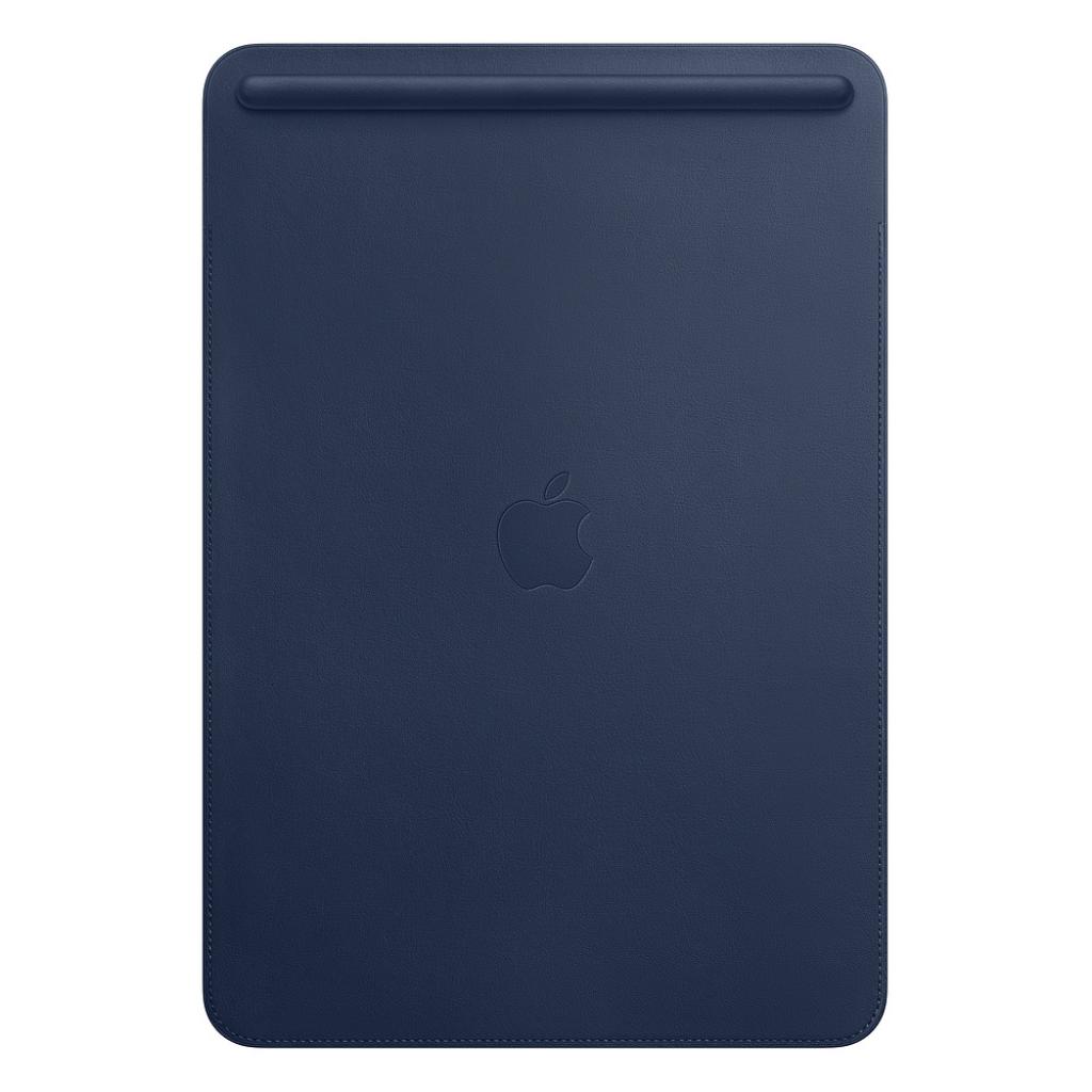Чохол до планшета Apple Leather Sleeve for 10.5-inch iPad Pro - Midnight Blue (MPU22ZM/A) - зображення 3