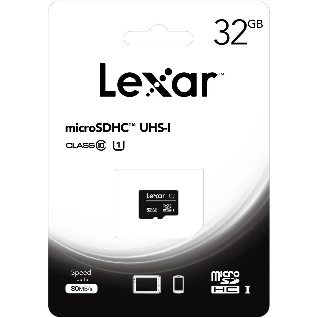 Карта пам'яті Lexar 32GB microSDHC class 10 UHS-I (LFSDM10-32GABC10) - зображення 2
