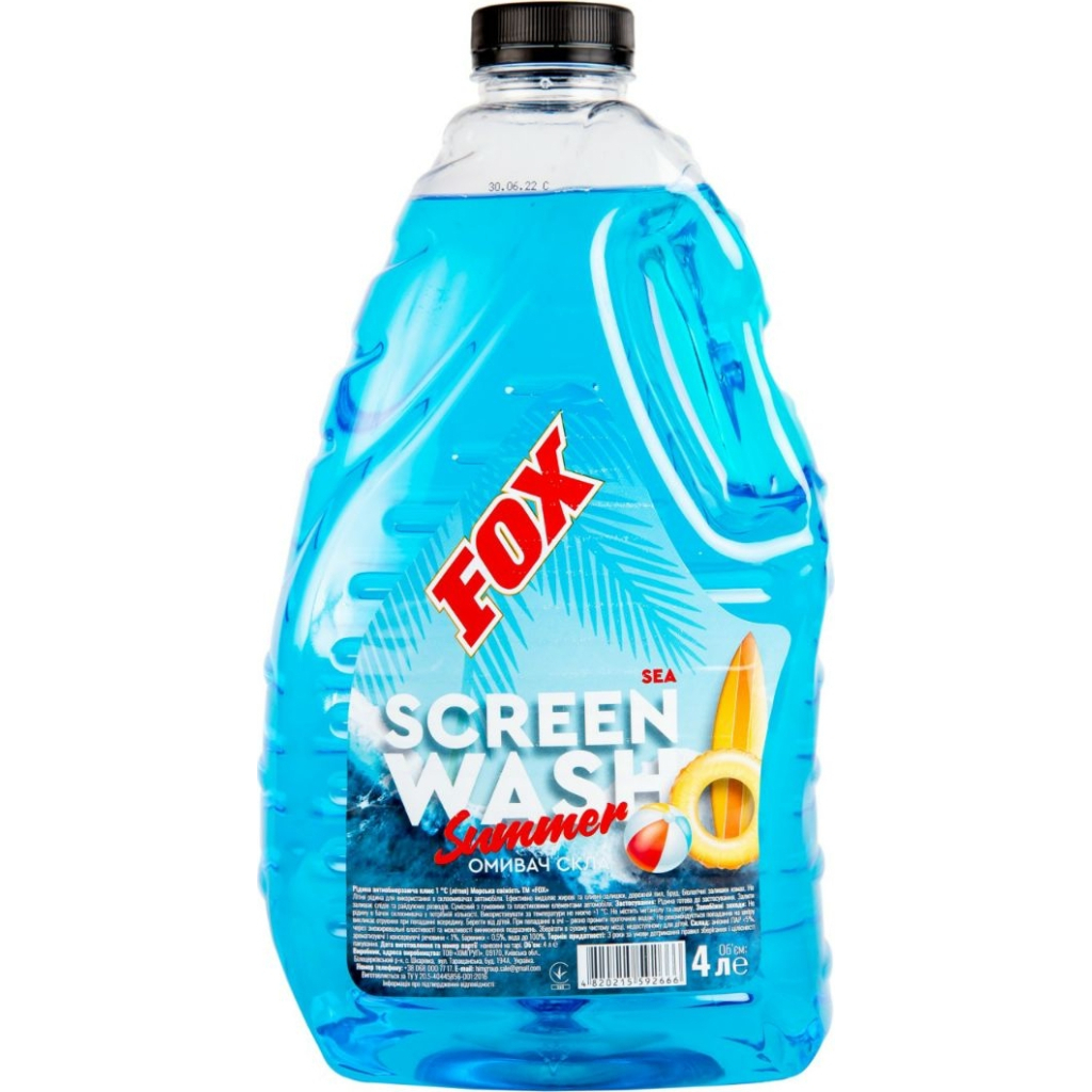Омивач автомобільний Fox Море 4л - зображення 1