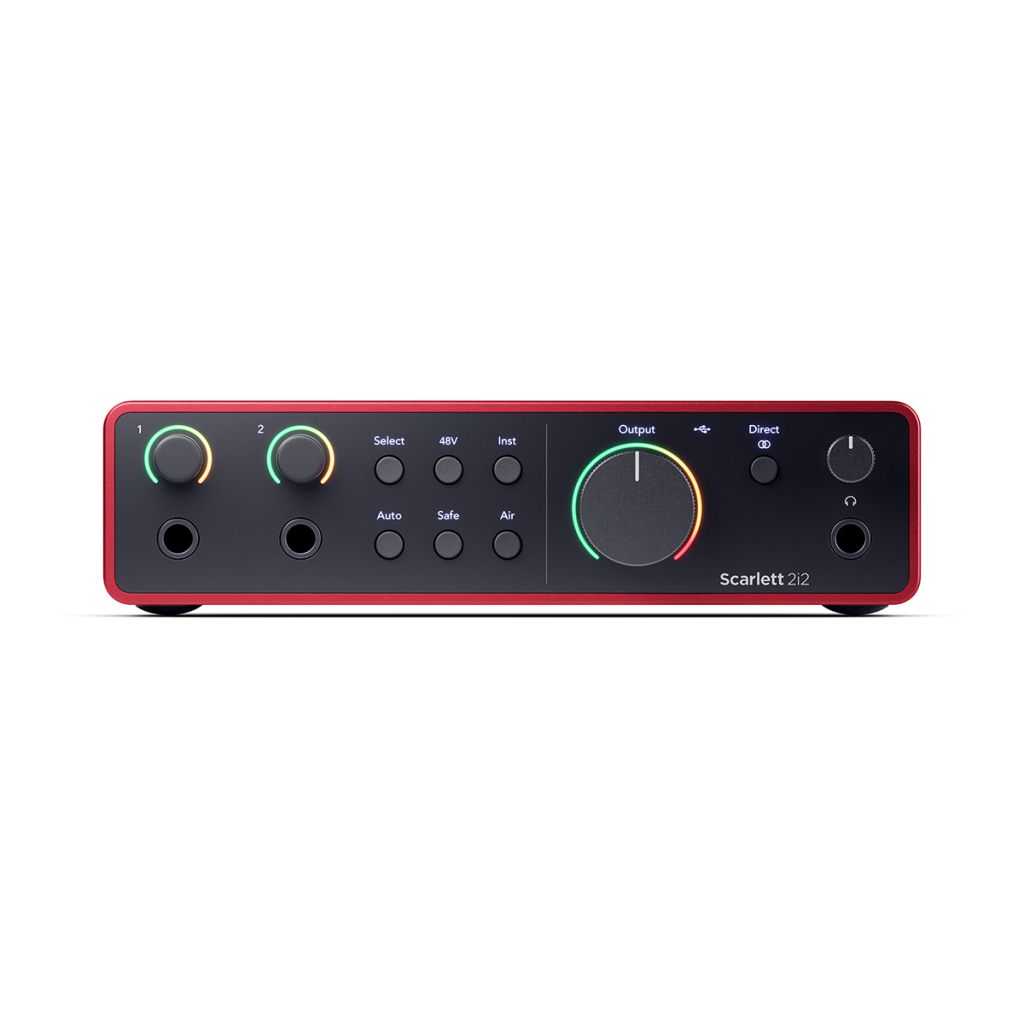 Аудіоінтерфейс Focusrite Комплект для звукозапису: аудіоінтерфейс Scarlett 2i2, мікрофон CM25 MkIII, навушники SH-450 (234620) - зображення 2