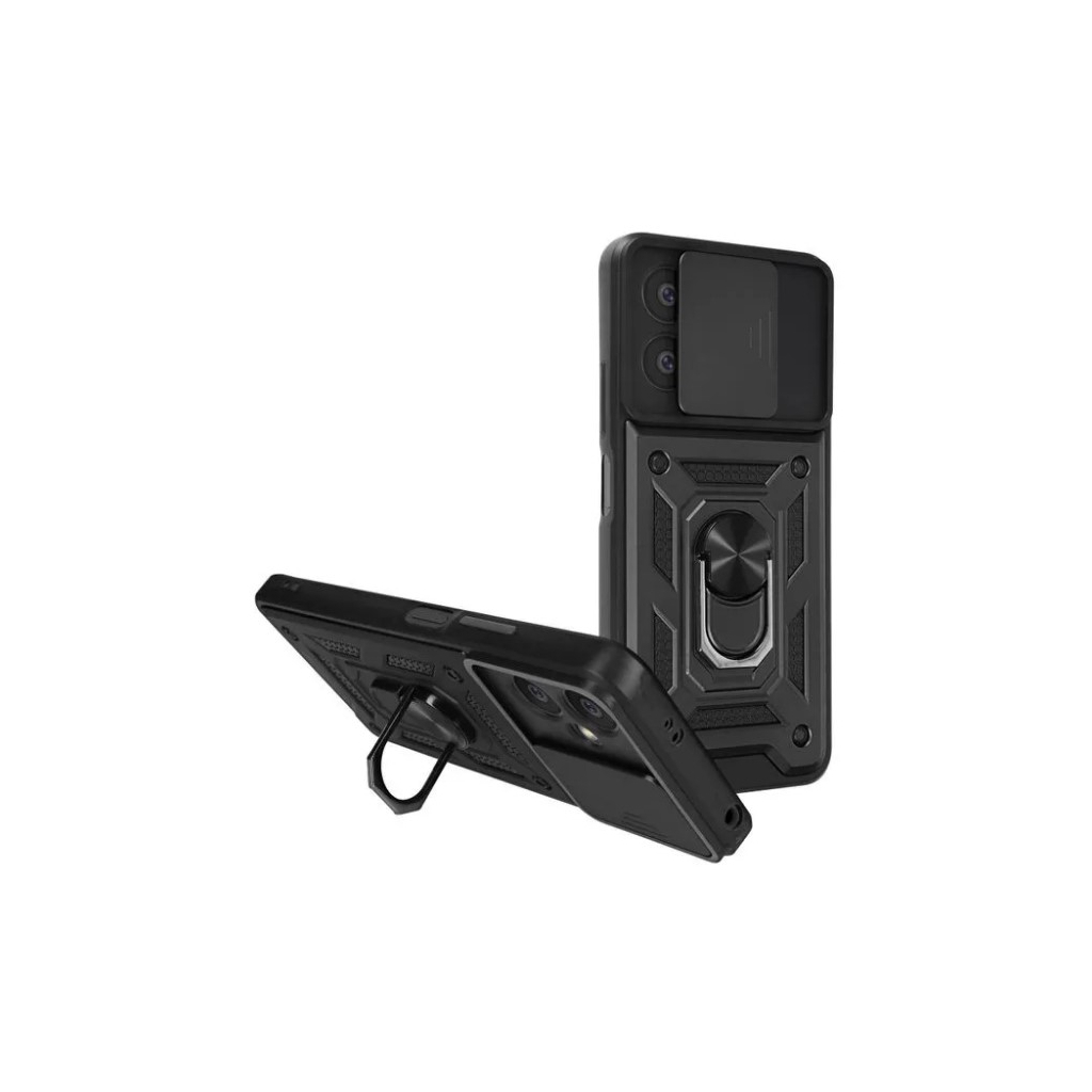 Чохол до мобільного телефона BeCover Military Xiaomi Redmi 12 Black (710009) - зображення 1