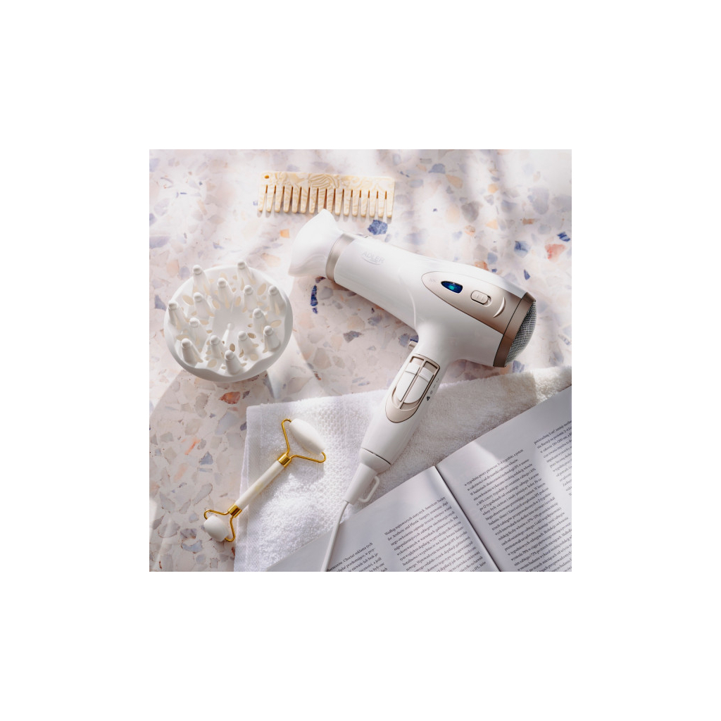 Фен Adler AD 2248 white (AD2248W) - зображення 7
