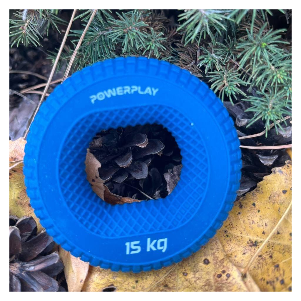 Еспандер PowerPlay PP-4333 Hand Grip Light 15 кг Блакитний (PP_4333_Blue_15kg) - зображення 3