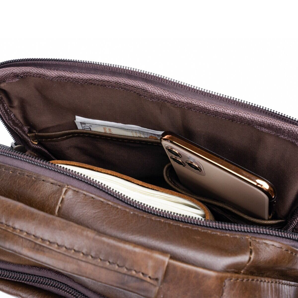 Сумка Vintage Коричнева (14764) - зображення 10