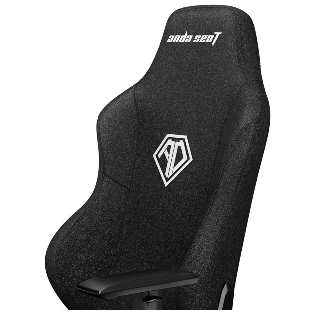 Крісло ігрове Anda Seat Phantom 3 Fabric Size L Black (AD18Y-06-B-F) - зображення 8