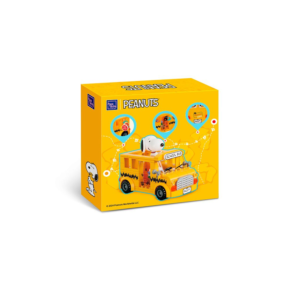 Конструктор Pantasy Snoopy - Шкільний автобус (86906) - зображення 7