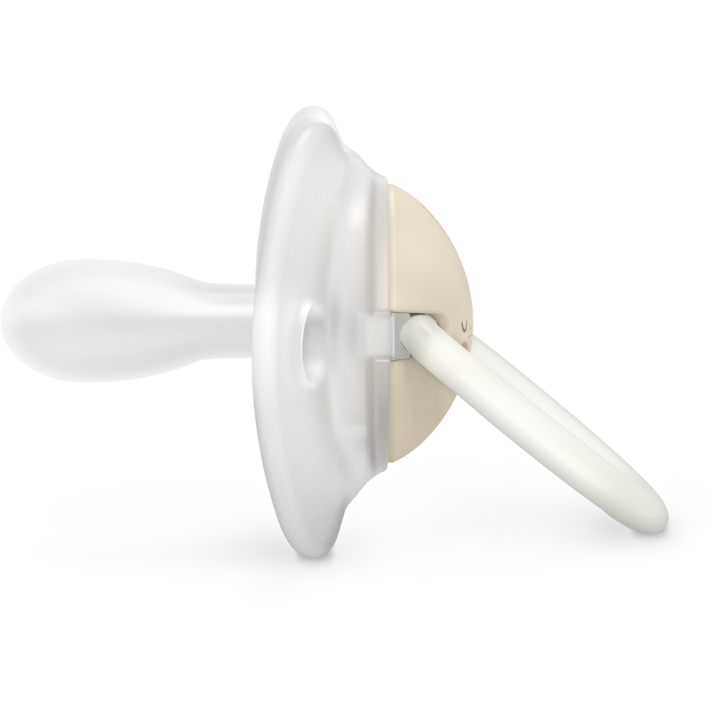 Пустушка Suavinex фізіологочна 2 шт. 0-6 місяців,нічна/лев (308211) - зображення 2