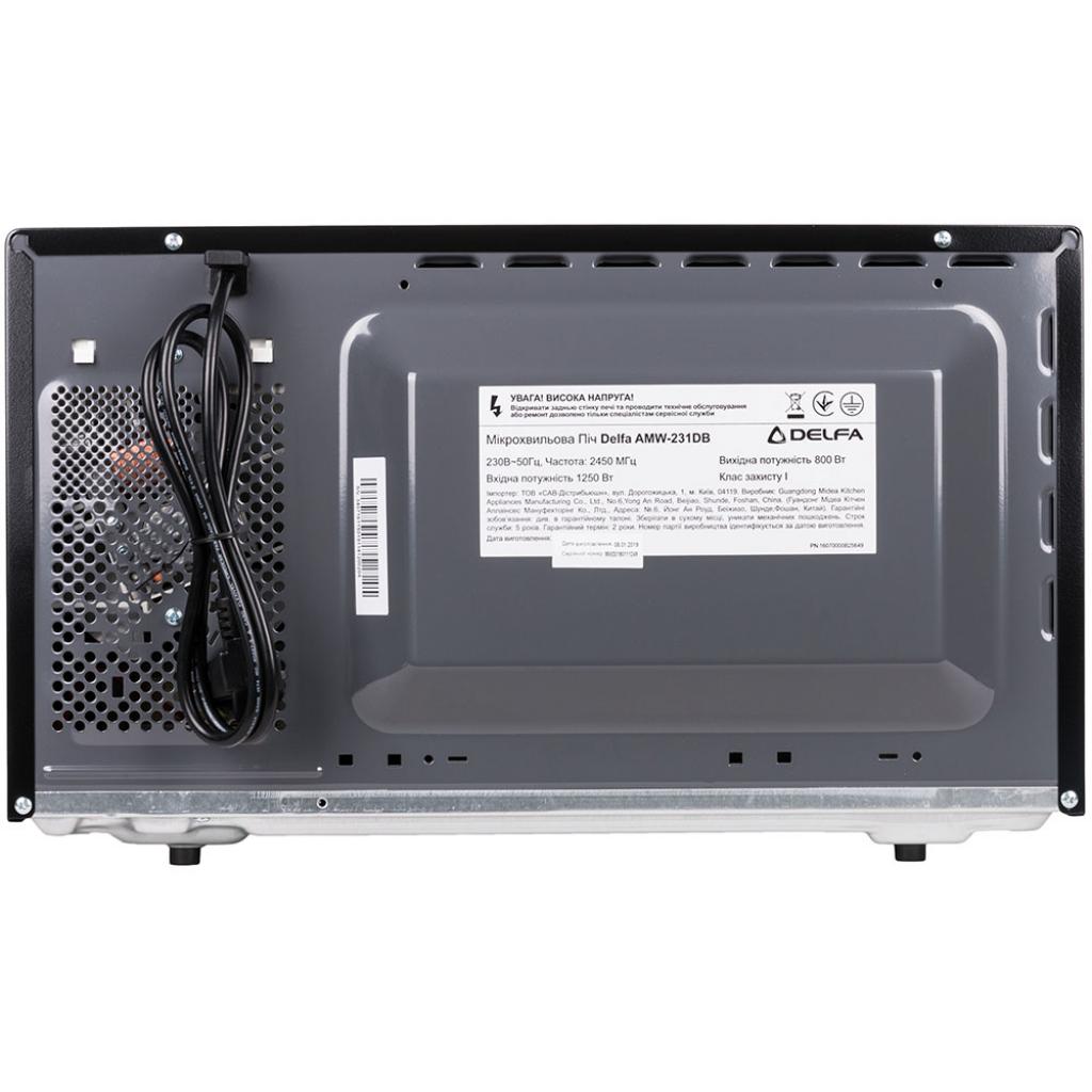 Мікрохвильова піч Delfa AMW-231DB - изображение 3
