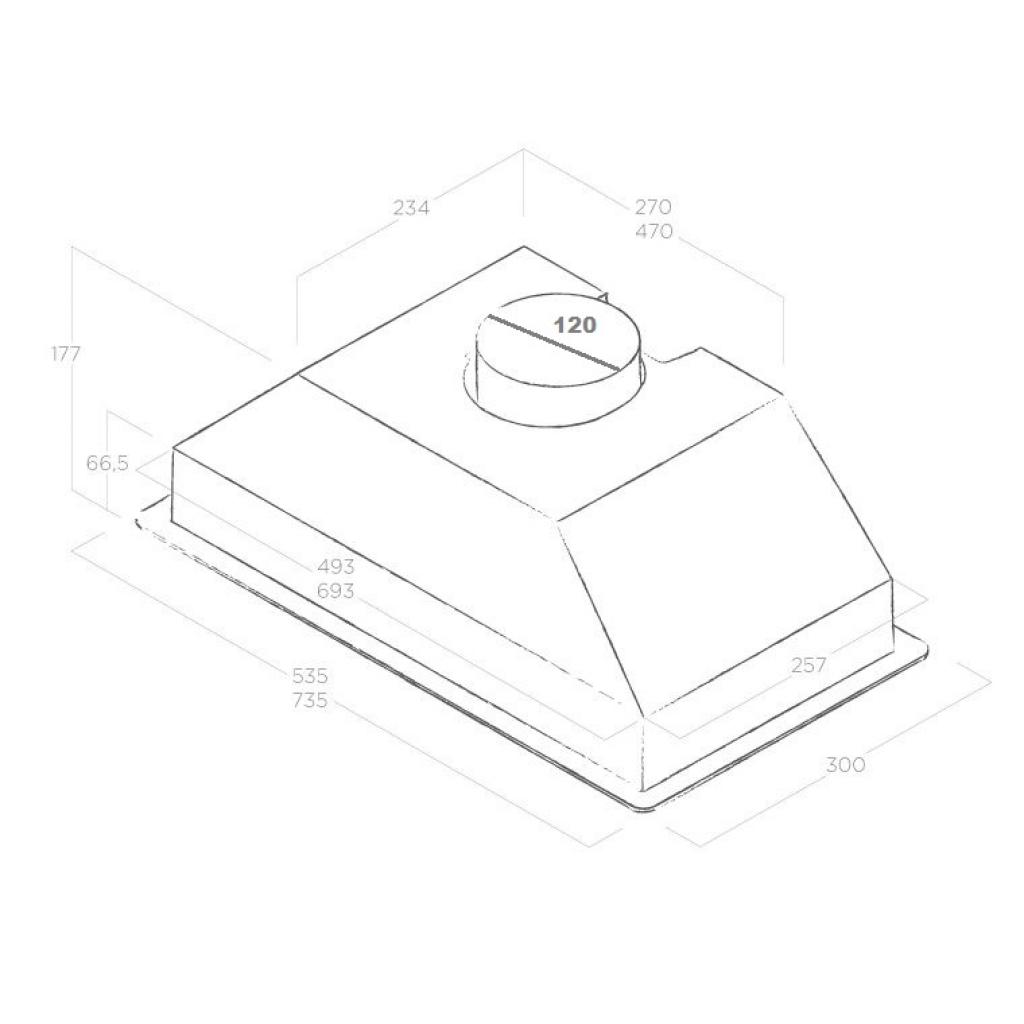 Витяжка кухонна Faber ERA C IX/A/52 - зображення 5