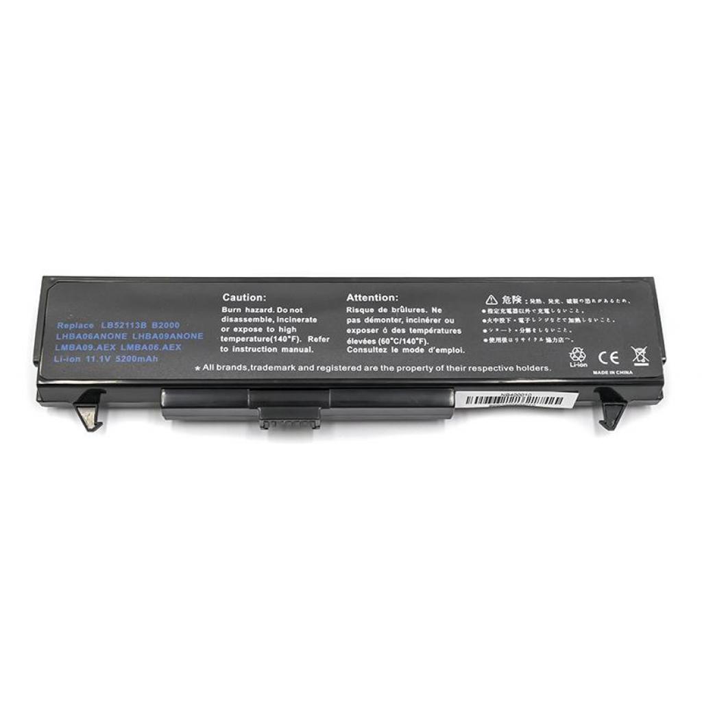 Акумулятор до ноутбука PowerPlant LG E23 (LB52113D) 11.1V 5200mAh (NB400010) - зображення 1