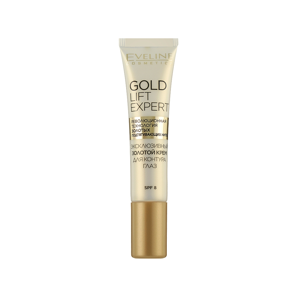 Крем для шкіри навколо очей Eveline Cosmetics Gold Lift Expert 15 мл (5901761941975) - зображення 1