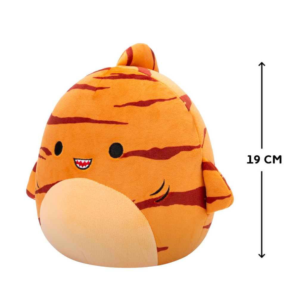 М'яка іграшка Squishmallows Тигрова акула Джаггер 19 см (SQCR06597) - зображення 2