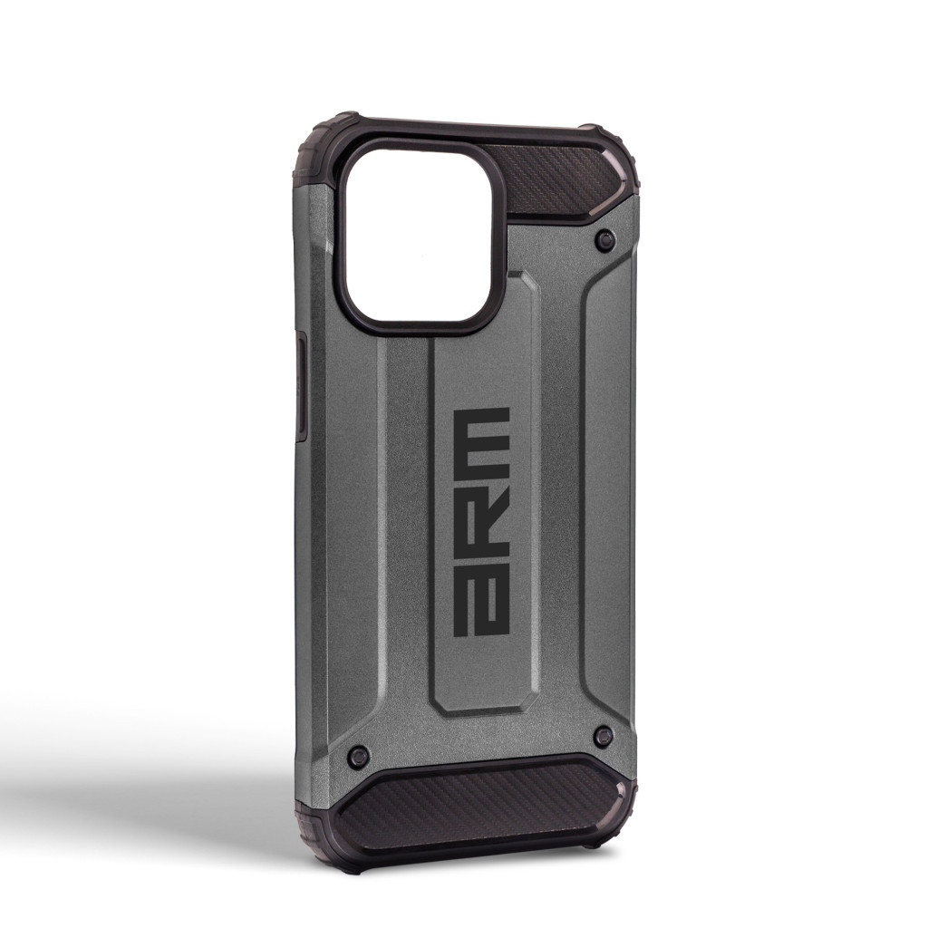 Чохол до мобільного телефона Armorstandart Panzer Apple iPhone 15 Pro Max Grey (ARM75646) - зображення 2