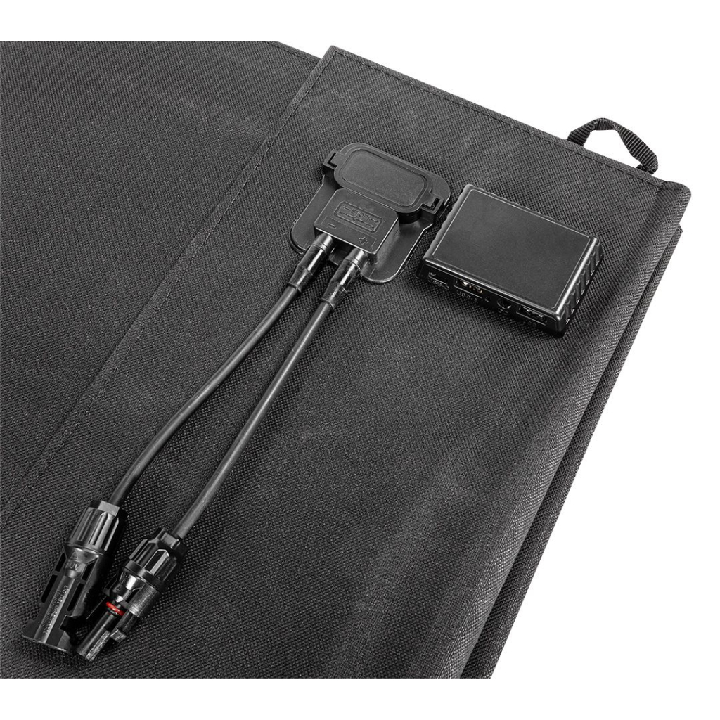 Портативна сонячна панель Neo Tools 120Вт регулятор USB-C 2xUSB 1316x762x15мм IP64 3.5кг (90-141) - изображение 4