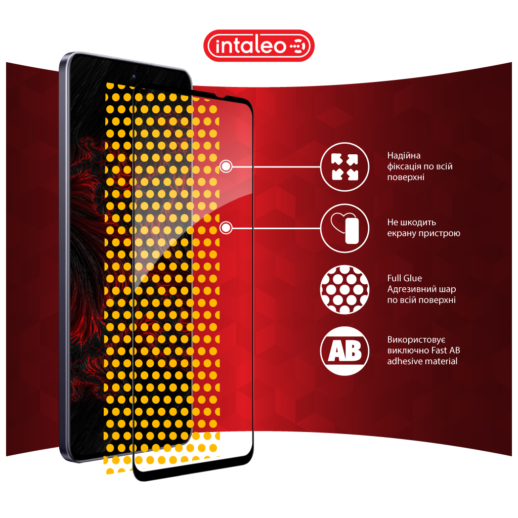 Скло захисне Intaleo Full Glue Realme 13 5G Black (1283126607585) - зображення 7