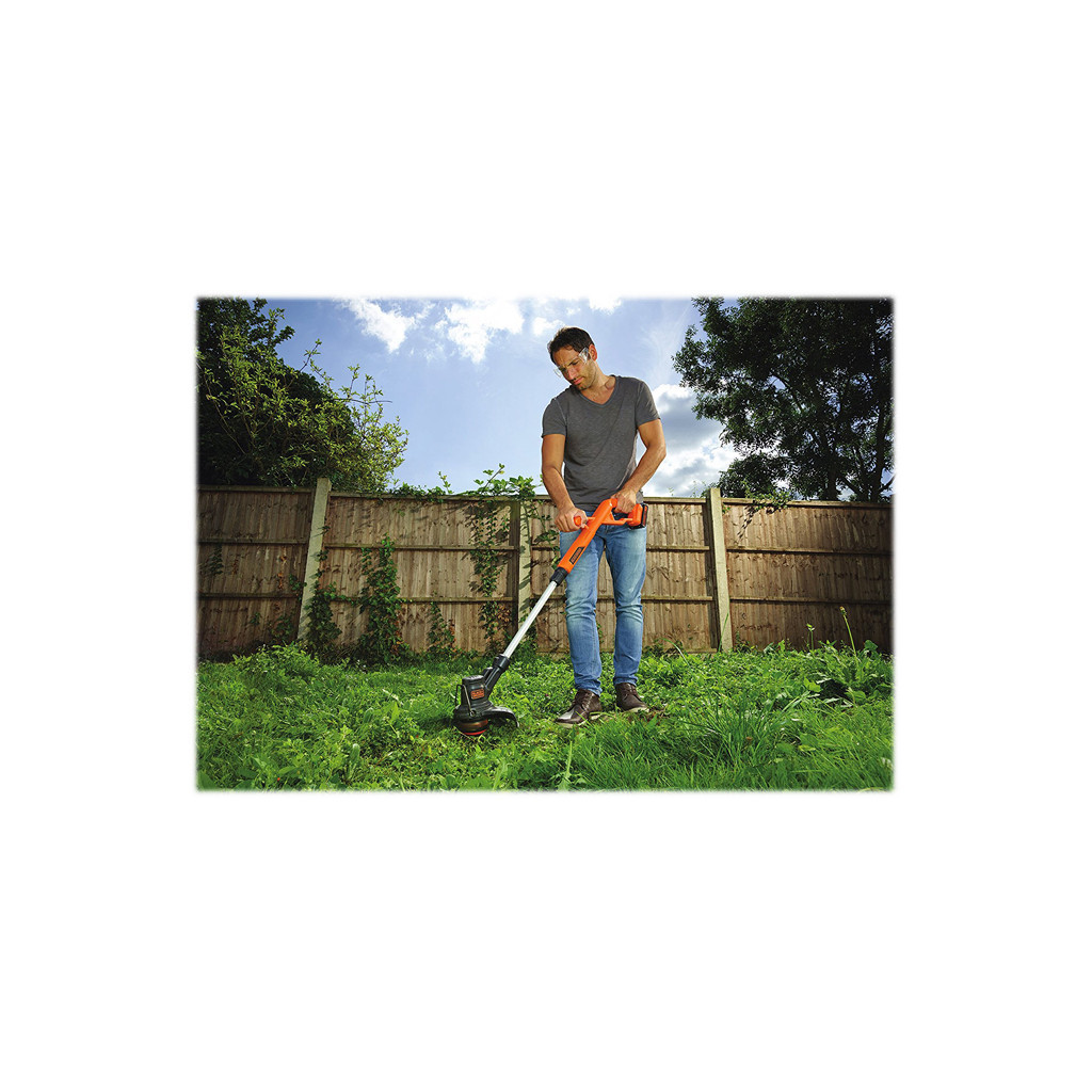 Тример садовий Black&Decker 18V, 2Ah, 25 см (ST182320) - зображення 3