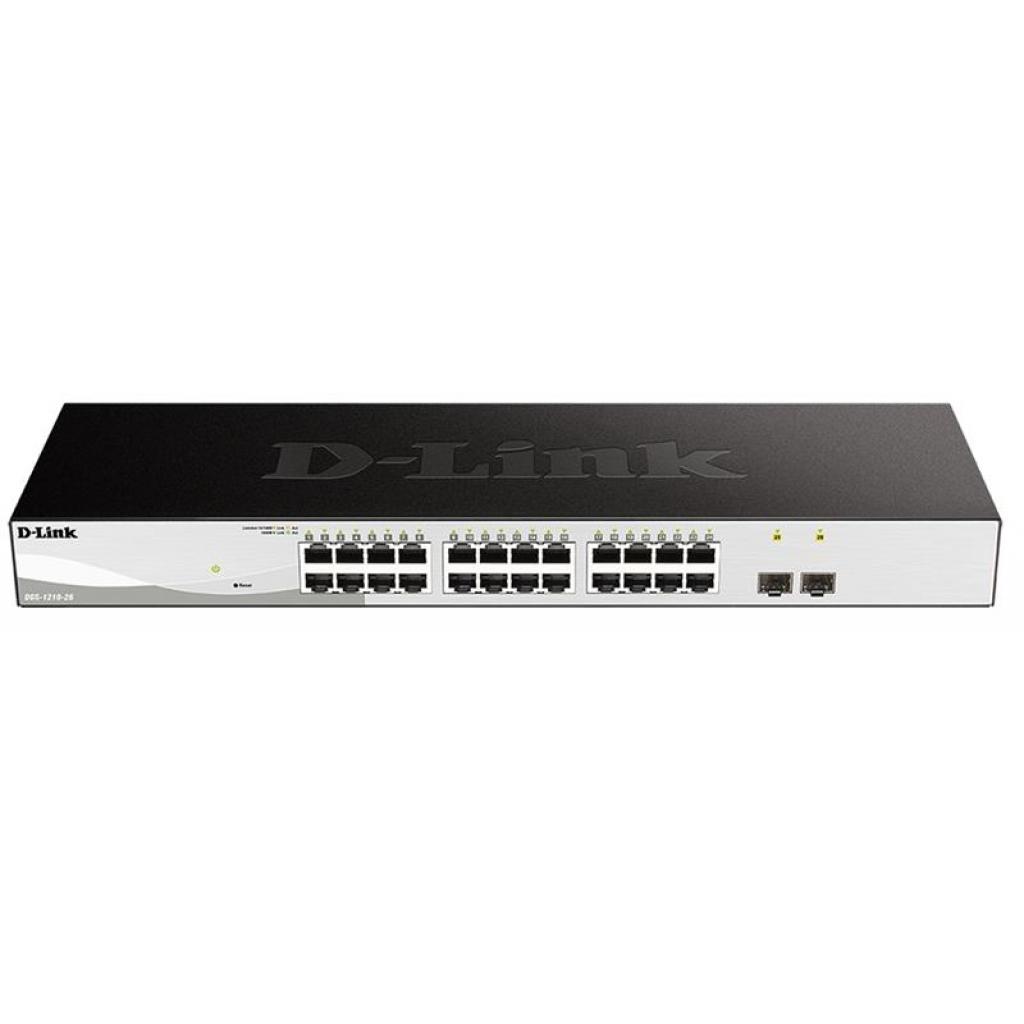 Комутатор мережевий D-Link DGS-1210-26 - зображення 1