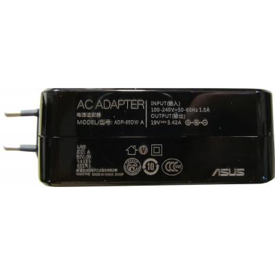 Блок живлення до ноутбуку ASUS 65W 19V 3.42A разъем 4.5/3.0 (pin inside) (ADP-65DW / A40152) - зображення 2