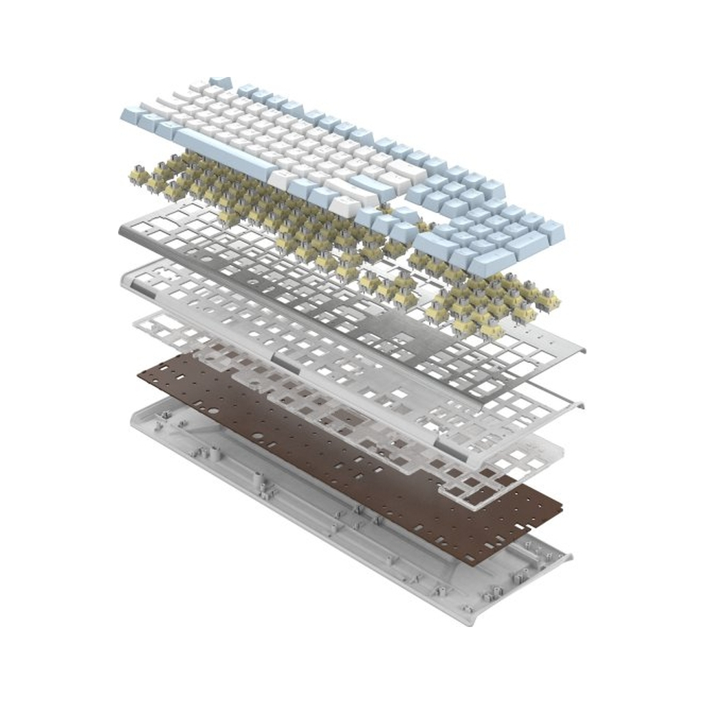 Клавіатура A4Tech FS100 RGB FS Switch USB Icy Blue (4711422004069) - зображення 9