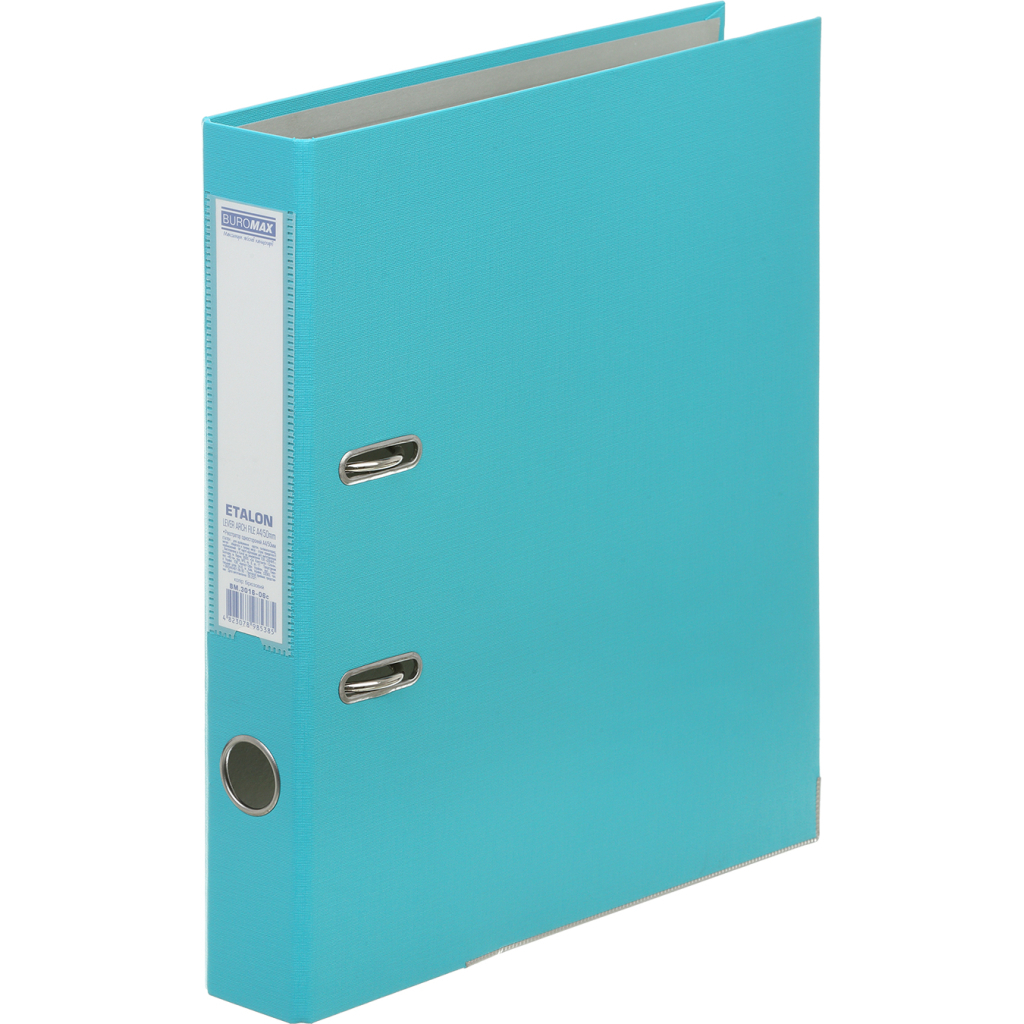 Папка - реєстратор Buromax Etalon A4 50 мм Бірюзова (BM.3016-06c) - зображення 1
