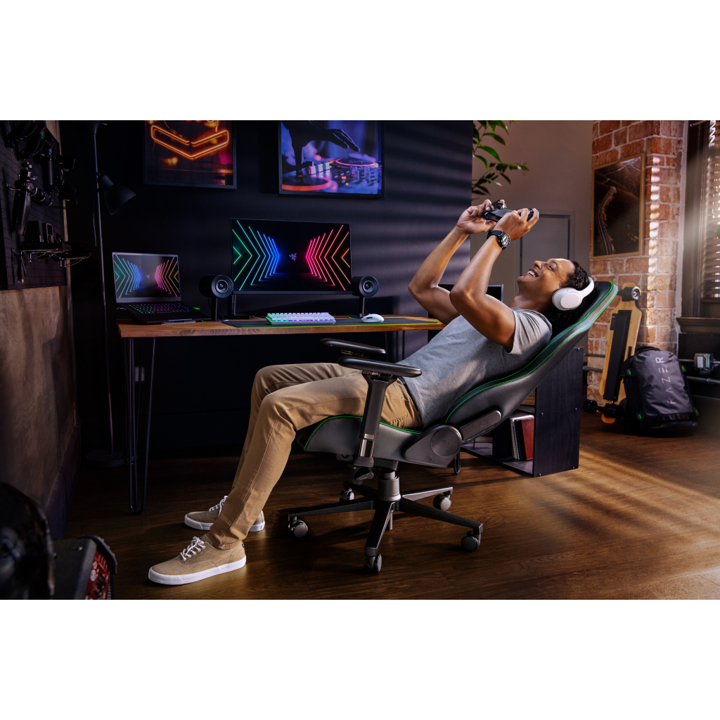 Крісло ігрове Razer Enki Black (RZ38-03720300-R3G1) - зображення 8