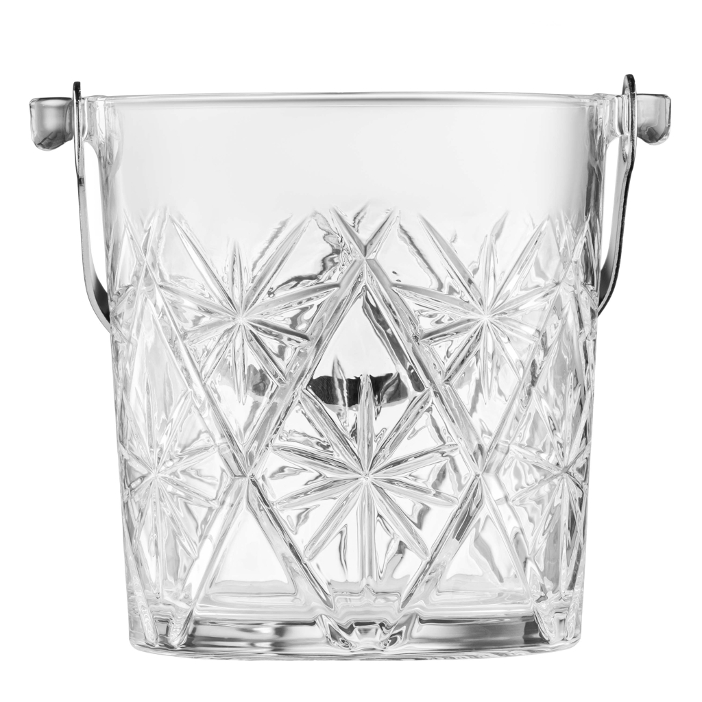 Відро для льоду Ardesto Alba 980мл, скло, прозорий (AR5044) - изображение 4