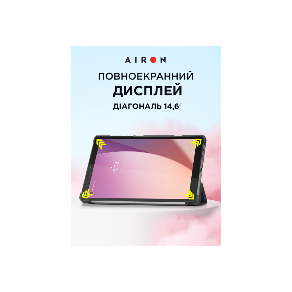 Чохол до планшета AirOn Premium Lenovo Tab M8 4th Gen (TB-300FU) + protective film black (4822352781092) - picture 8