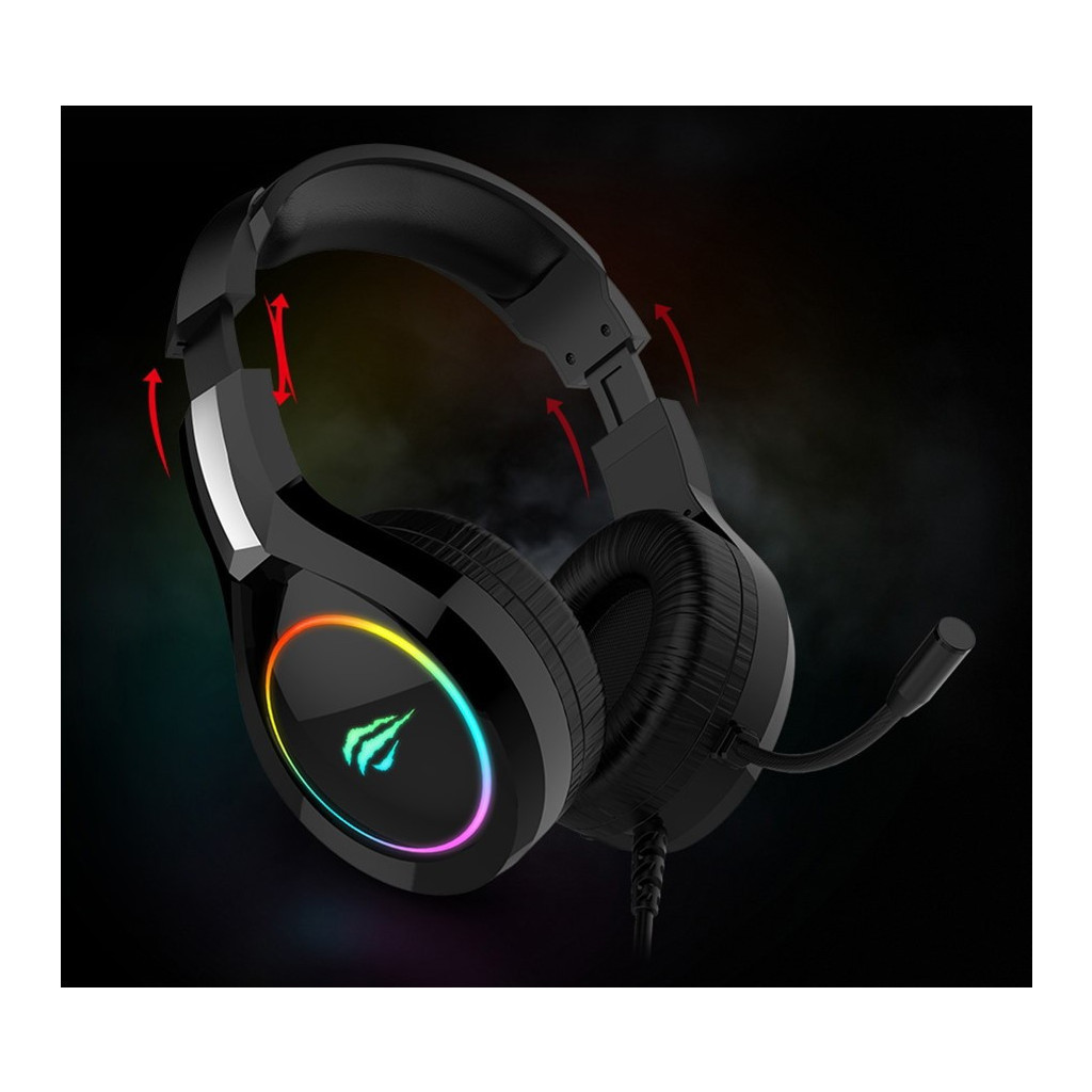 Навушники Havit HV-H2232d USB + 3.5мм (HV-H2232d) - зображення 6