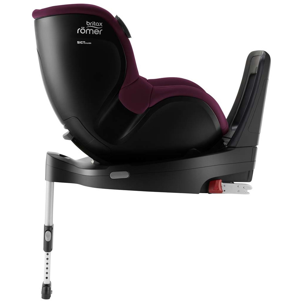 Автокрісло Britax-Romer Dualfix isense Burgundy Red з платформою (2000035115) - зображення 10