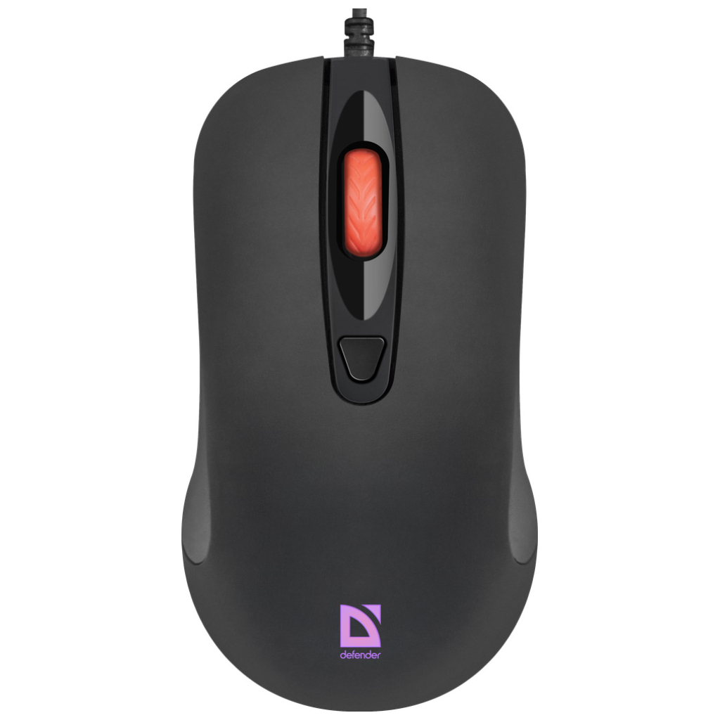 Мишка Defender Ultra Classic MB-280 USB Black (52281) - зображення 1