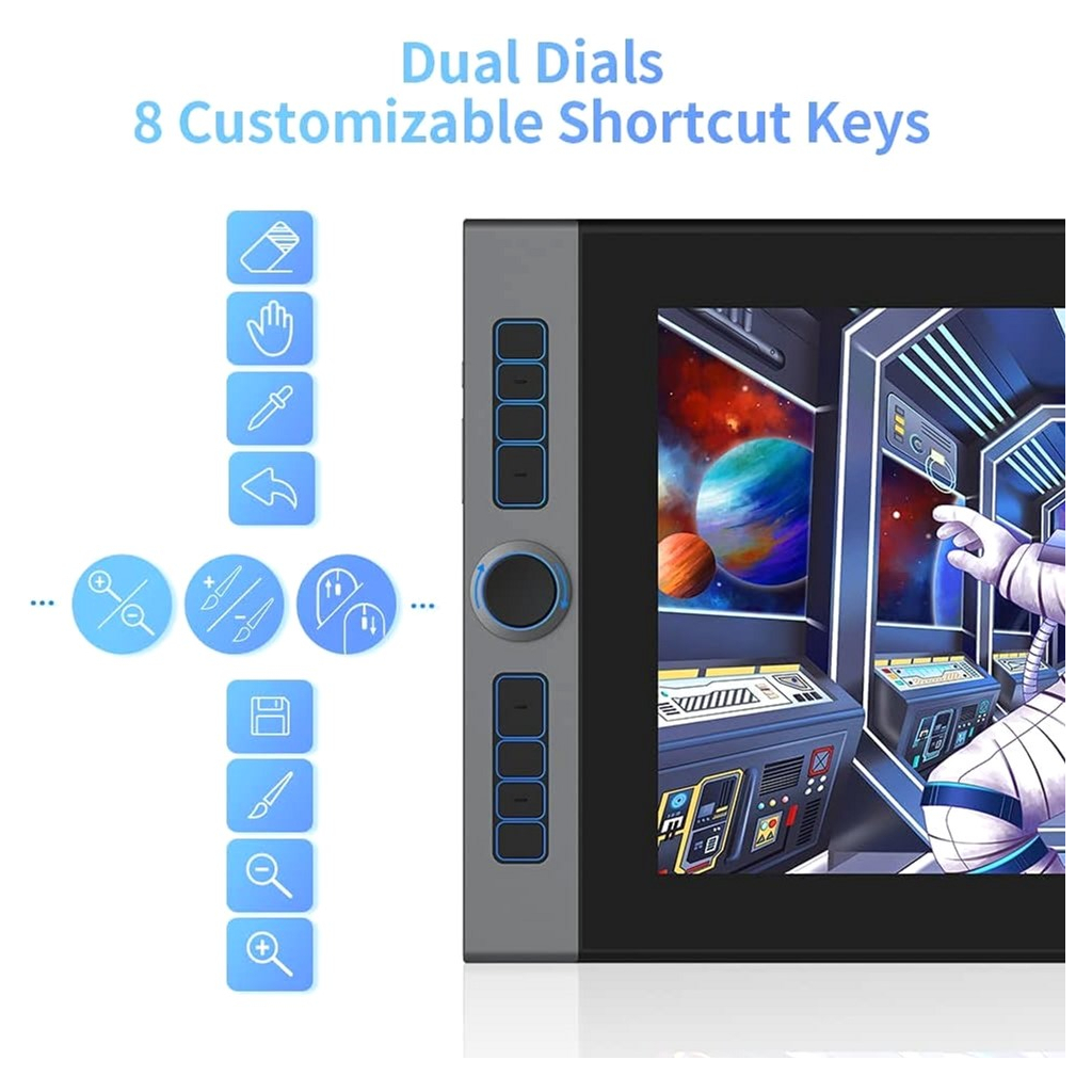 Планшет-монітор XP-Pen Artist Pro 16 Black (Artist Pro 16_JP) - зображення 9