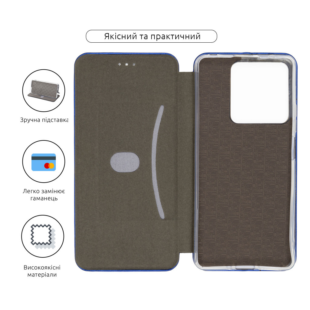 Чохол до мобільного телефона Armorstandart G-Case Xiaomi Redmi Note 13 5G Blue (ARM71885) - зображення 3