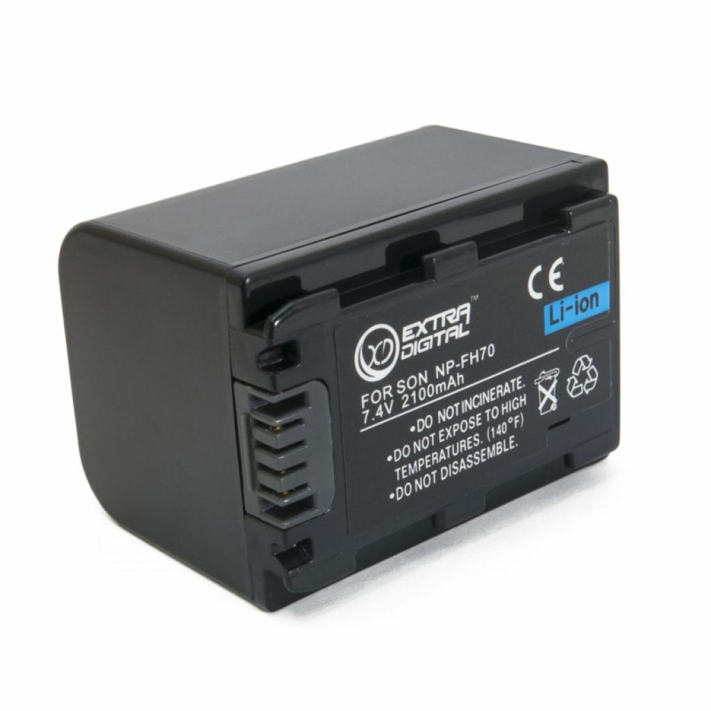 Акумулятор до фото/відео Extradigital Sony NP-FH70 (BDS2661) - зображення 1