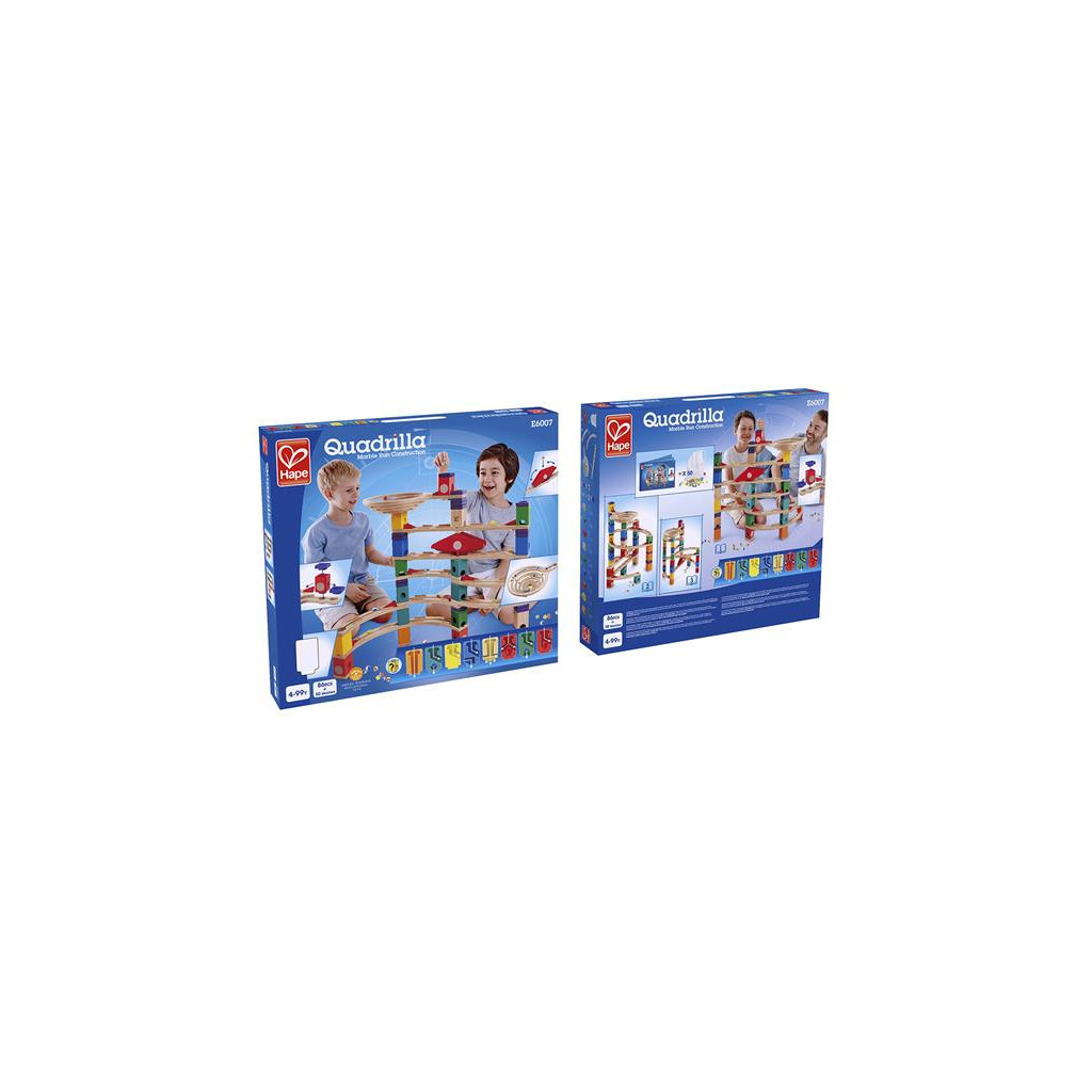 Конструктор Hape лабіринт Quadrilla Прискорення 136 елемента (E6007) - зображення 5
