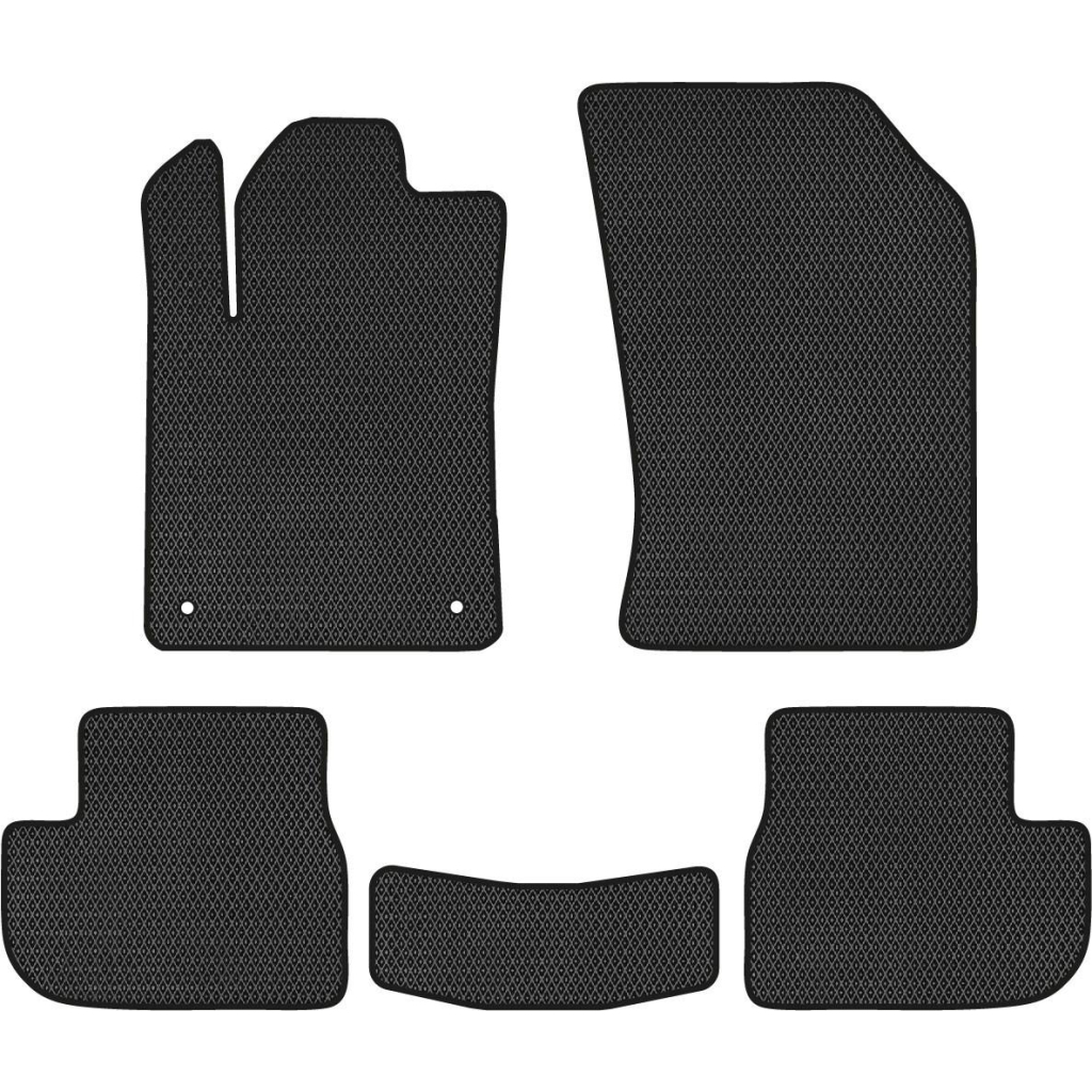 Килимок в салон EVAtech Citroen C3 2009-2016 2 покоління Htb EU (CN21765C5CP2RBB) - зображення 1