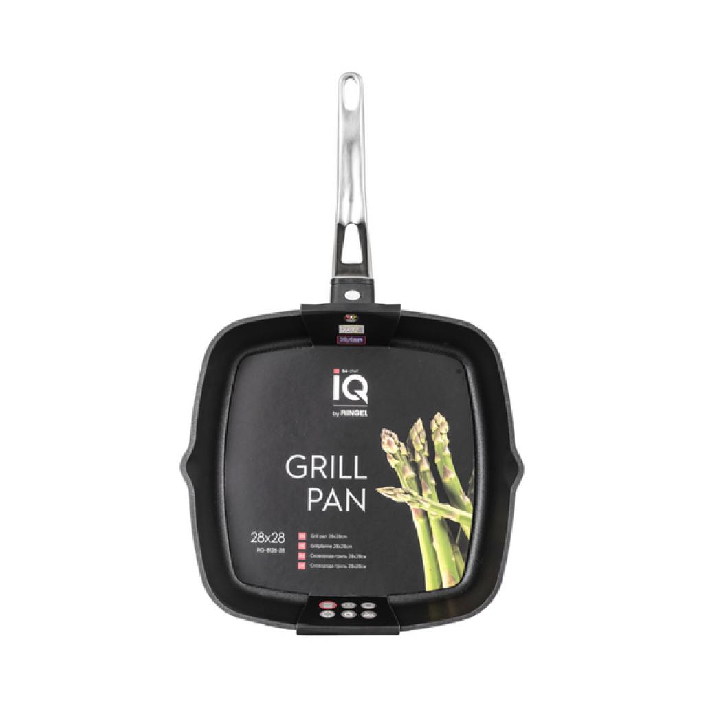 Сковорода Ringel IQ Be Chef Grill 28х28 см (RG-8126-28) - зображення 5