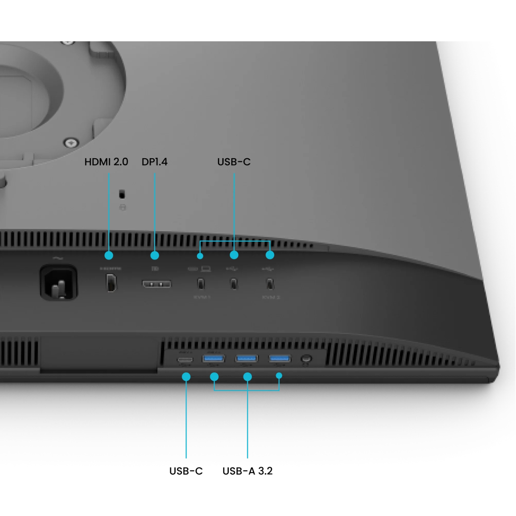 Монітор BenQ PD2706QN Grey - зображення 3