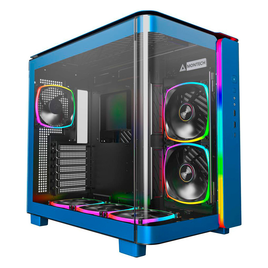 Корпус MONTECH KING 95 PRO (PRUS BLUE) - зображення 1